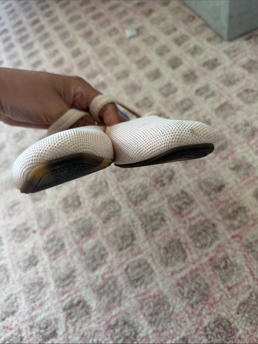 Rothy's Pale Pink Mary Jane Flats - Picture 4 of 4